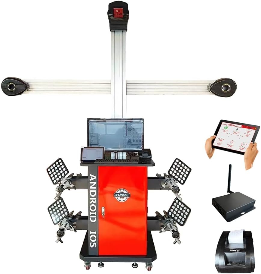 KT-AV9 Android System 3D Wheel Alignment Machine Wheel Aligner Automotive Tire Alignment Tool - Image 2