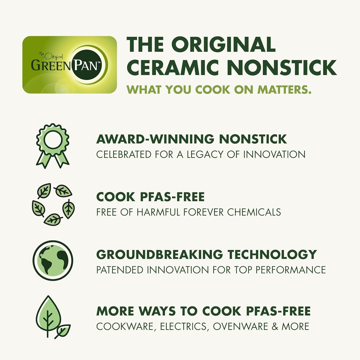 GreenPan Elite 14-in-1 Nonstick 6QT Electric Slow Cooker, PFAS-Free Ceramic Multi-Cooker, In-Pot Browning, Dishwasher Safe Lid & Removable Crock, Stainless Steel Steamer, Silicone Handles, White - Image 8