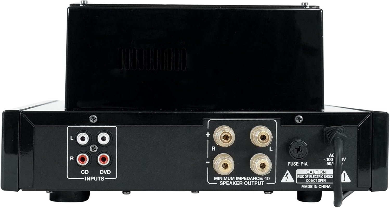 Rockville BluTube 70W Tube Amplifier Stereo Receiver, Bluetooth, EDR, Compact Design, Warm Sound, for Home Audio Enthusiasts - Image 8