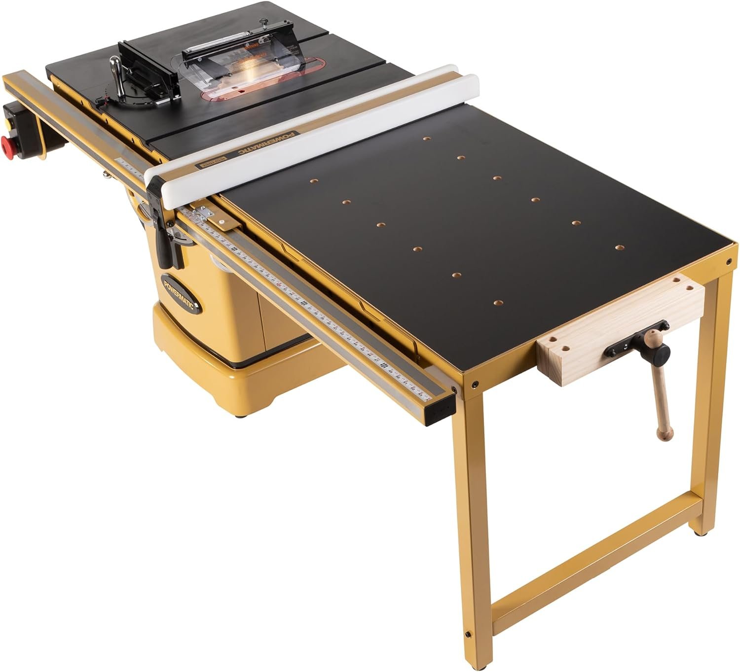 Powermatic ArmorGlide 10-Inch Table Saw, 50-Inch Rip, Workbench, 3 HP, 230V 1Ph (PM2000T) - Image 10