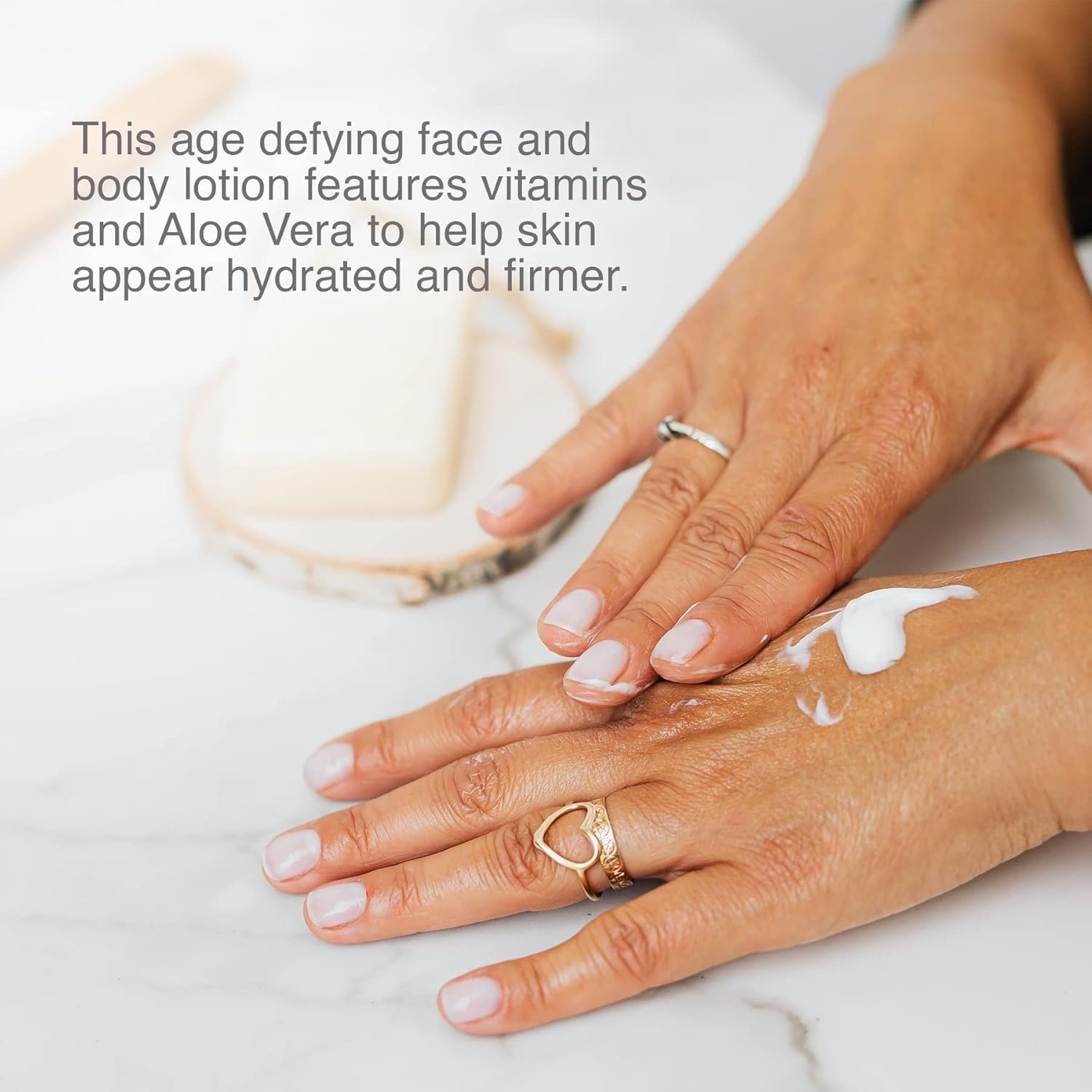 Pharmagel Firma Derm Anti‑Aging Lotion – Daily Vitamin A+C+E Moisturizer for Firmer, Younger-Looking Skin – Botanical Firming & Hydrating Body & Face Cream – 8.5 fl oz - Image 4