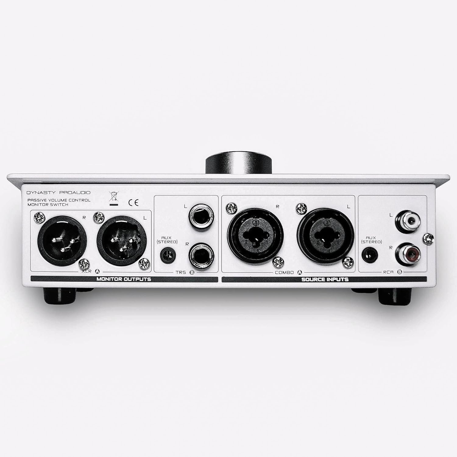 DYNASTY PROAUDIO PMC-2 Premium Passive 2 x 2 Studio Monitor Volume Controller - Image 3