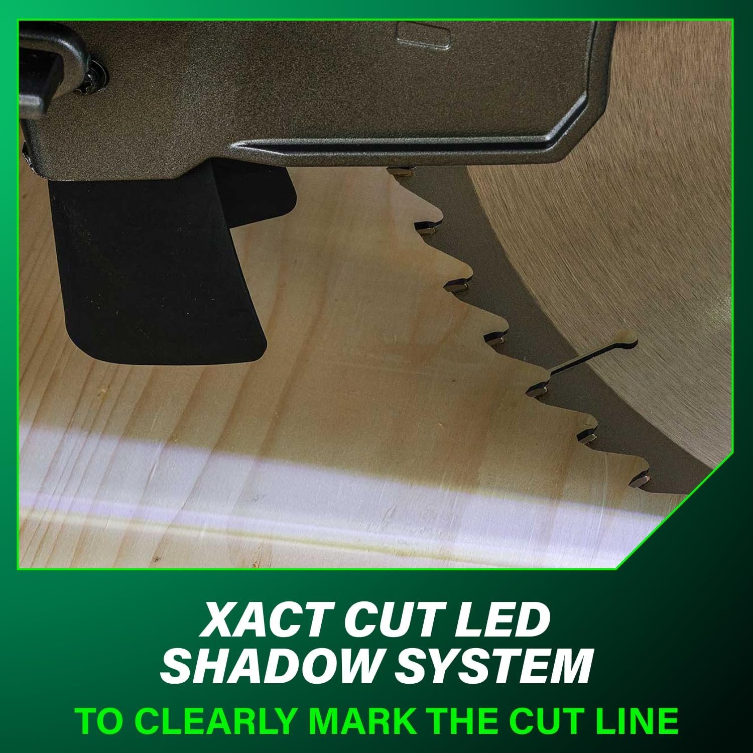 Metabo HPT 12-Inch Dual Bevel Sliding Miter Saw, 4000 RPM No-Load Speed, 45° Left and Right Bevel Range, Precision Miter Angles, 9 Detent Stops, Xact Cut Shadow Line, C12RSH3 - Image 8