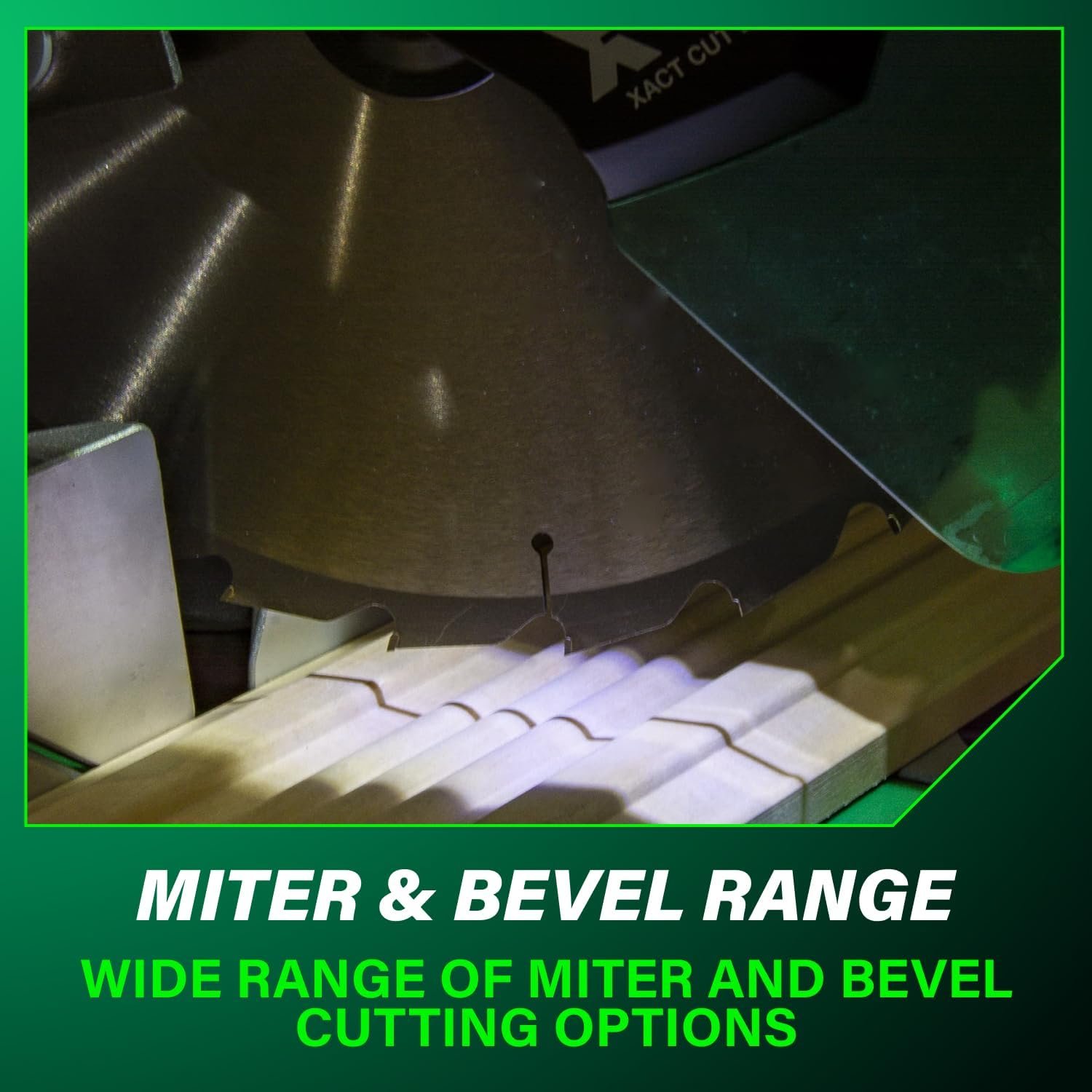 Metabo HPT 12-Inch Dual Bevel Sliding Miter Saw, 4000 RPM No-Load Speed, 45° Left and Right Bevel Range, Precision Miter Angles, 9 Detent Stops, Xact Cut Shadow Line, C12RSH3 - Image 7