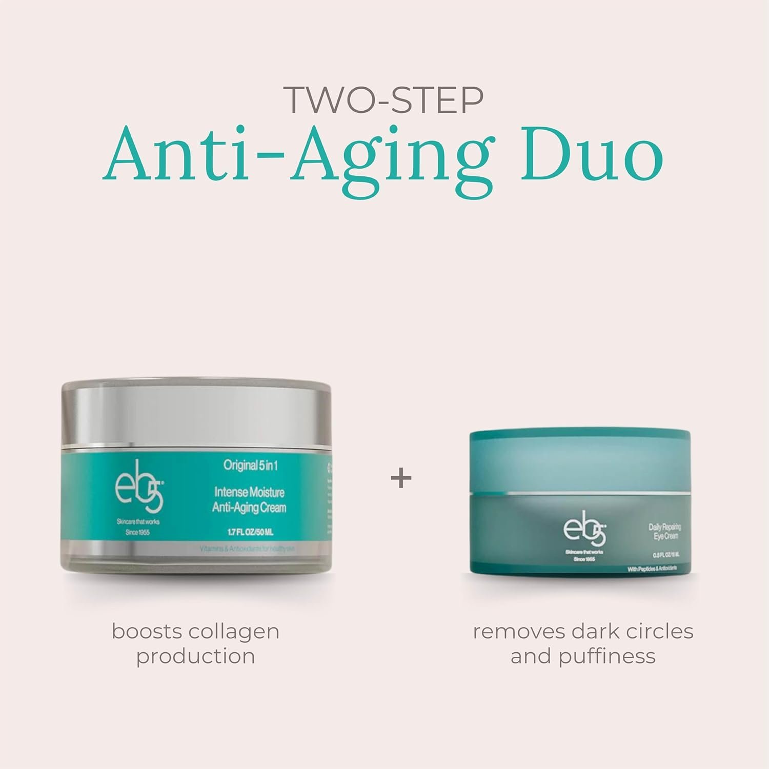 eb5 Daily Repair Eye Treatment | Under Eye Cream for Dark Circles and Puffiness | Anti-Aging Eye Cream with Peptides for Women and Men - 0.50oz - Image 8