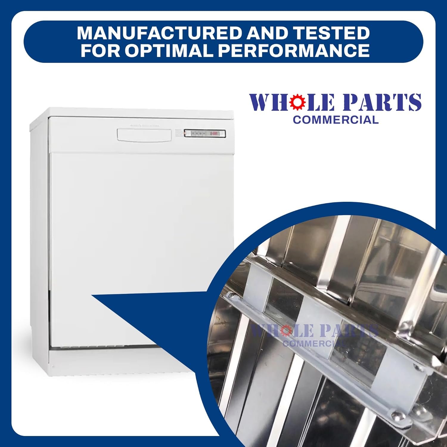 Whole Parts Dishwasher Guide Rail Ball Holder/Spacer Kit (2 PCs) Part# 428814 (8801349-77) - Replacement and Compatible with Some ASKO Dishwashers - Image 5