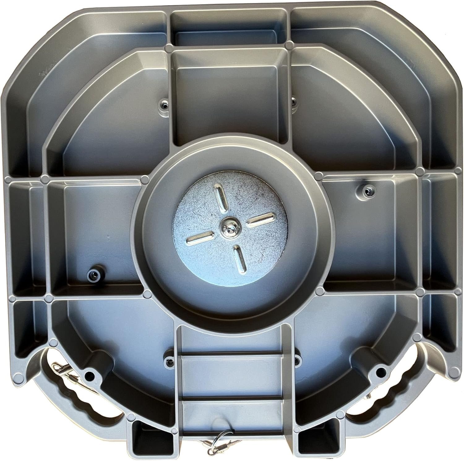 MYNEON Automotive Wheel Alignment Systems Car Wheel Aligner Turntable 400MM Heavy Duty Turn Tables - Image 5