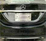 Rear Bumper License Plate Tag Holder Set Bracket for Mercedes-Benz AMG GT/SLS AMG 2011–2025 – Bracket Stainless Steel with 8 Screw Bolts–License Tag Mount Mounting Hardware